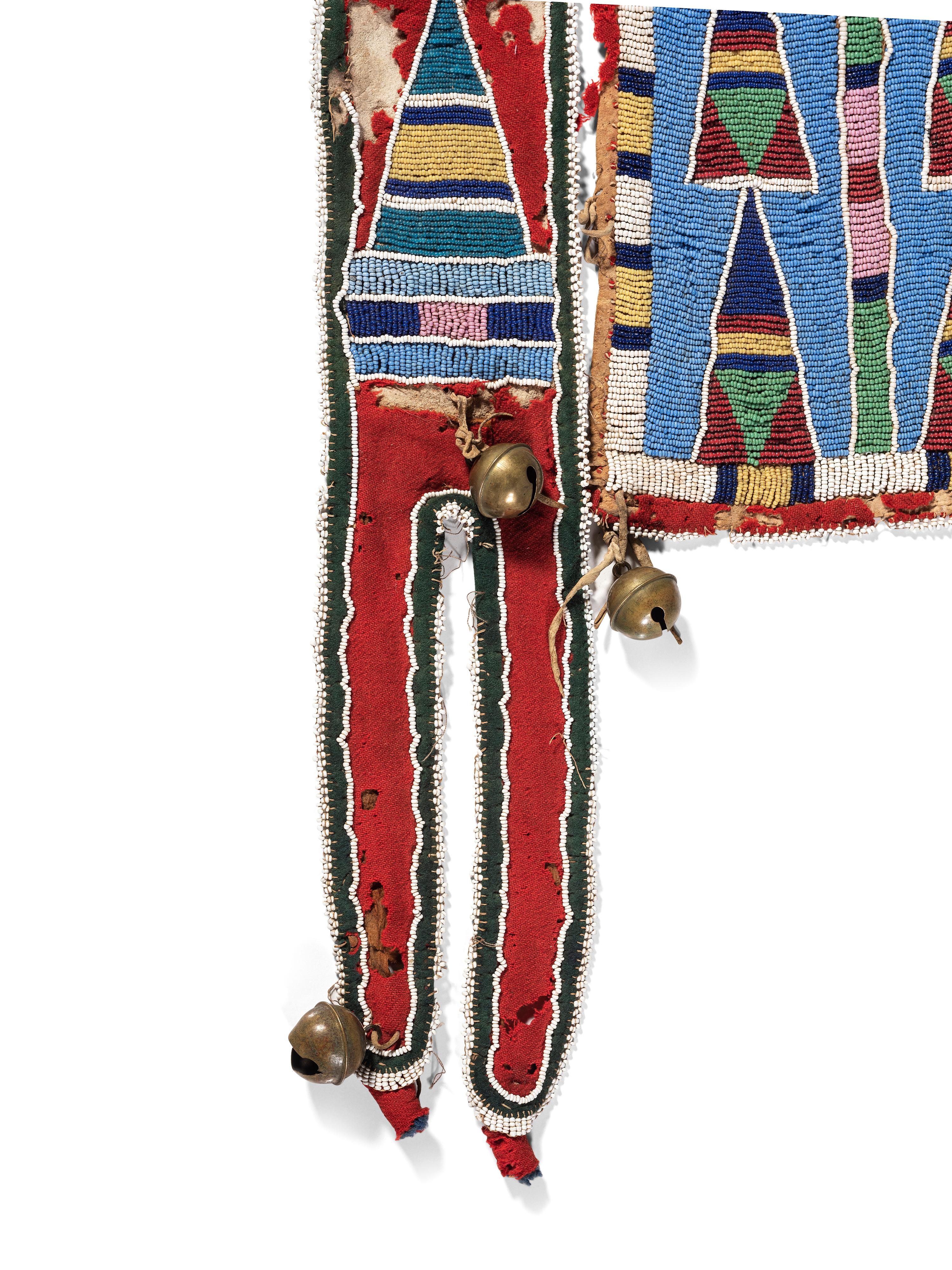 Apsáalooke [Crow] Beaded Hide Martingale