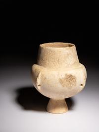 A Cycladic Marble Kandila