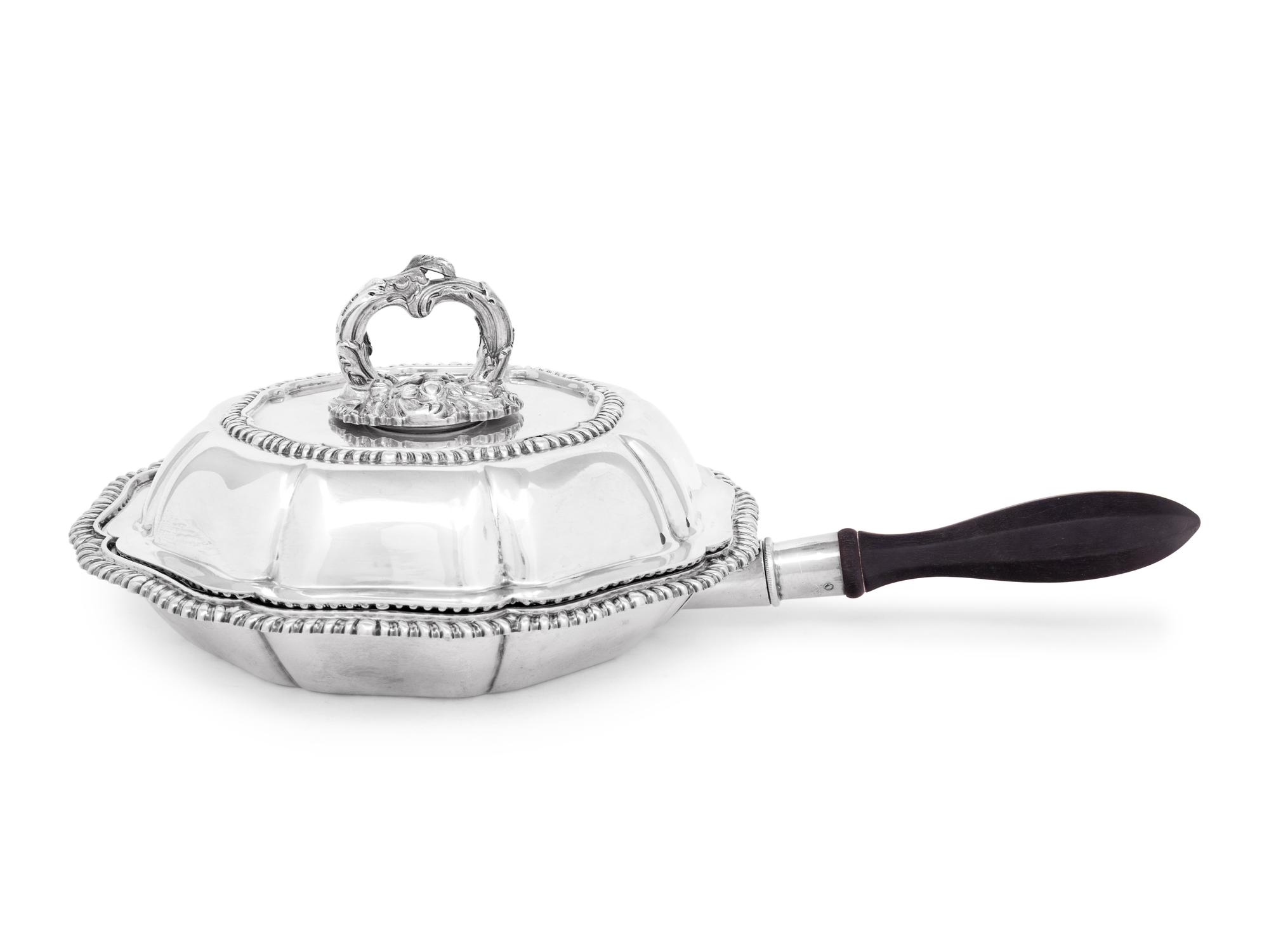 An Edwardian Silver Serving Dish