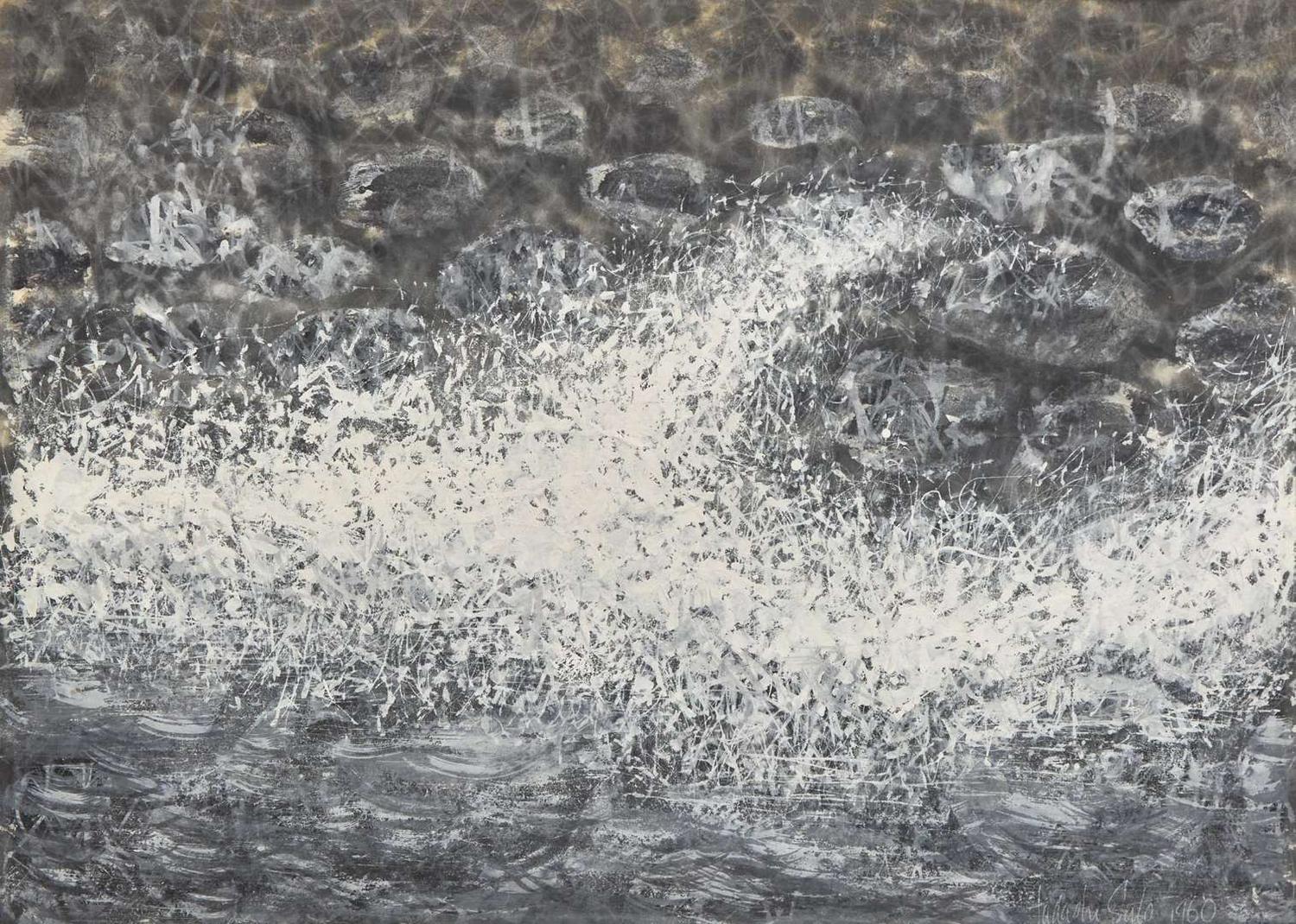 Tadashi Sato (Japanese, 1924-2005) - Shallow Water, Foam