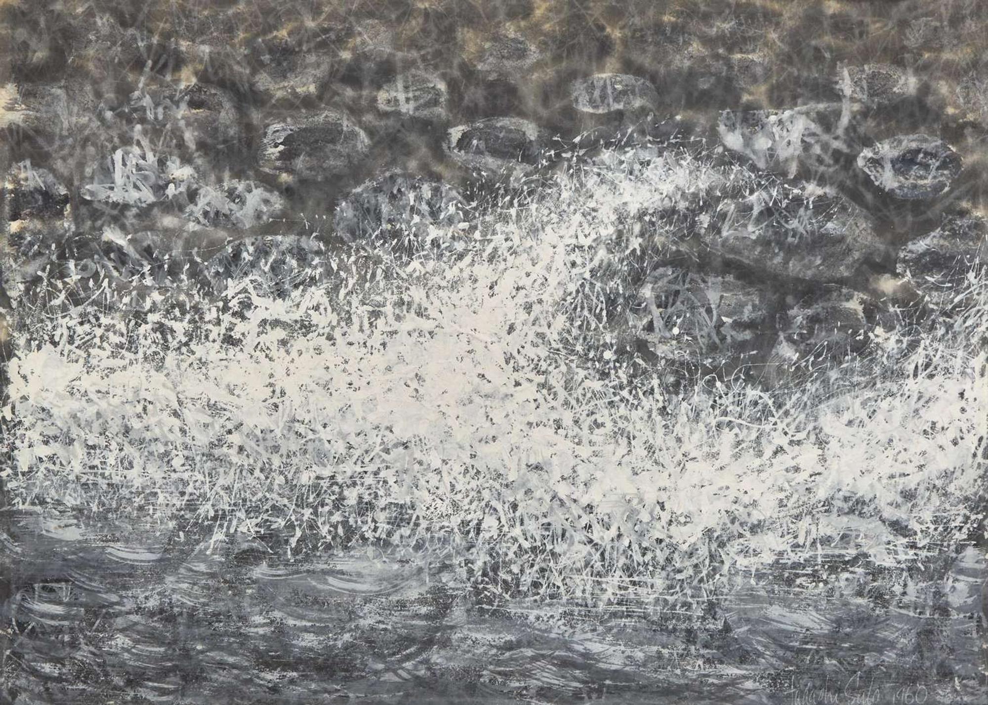 Tadashi Sato (Japanese, 1924-2005) - Shallow Water, Foam