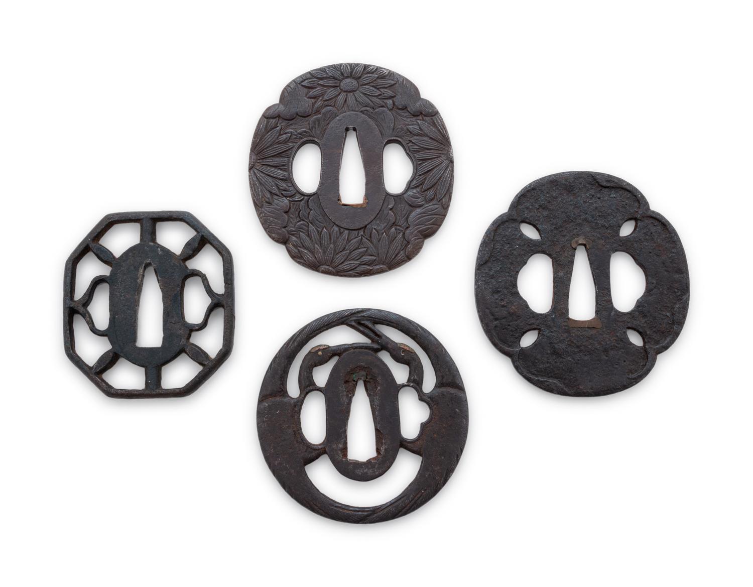 Ten Cast Iron Tsuba