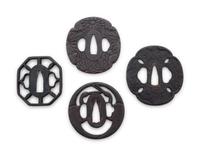 Ten Cast Iron Tsuba