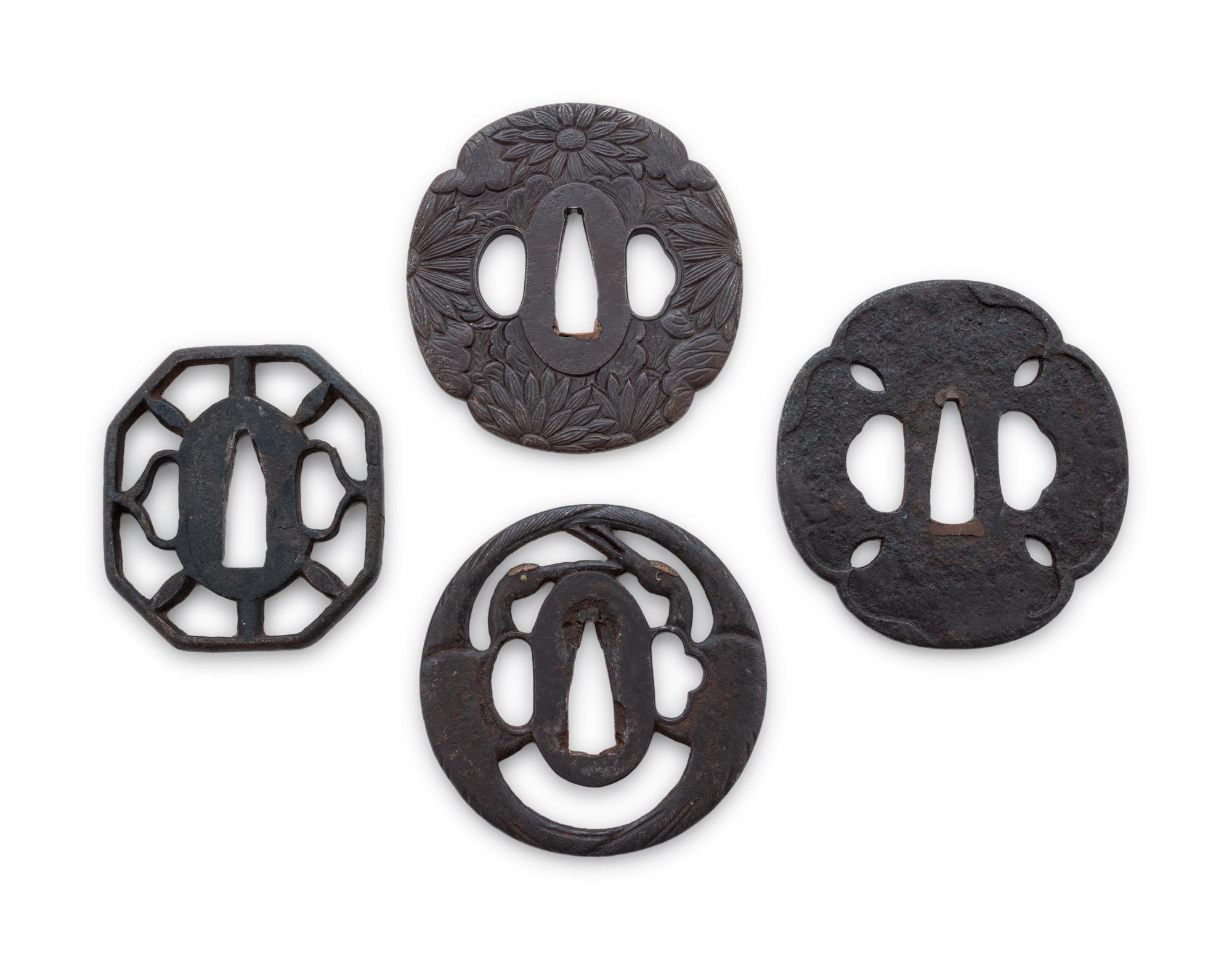 Ten Cast Iron Tsuba