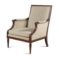 A Louis XVI Style Mahogany Bergere