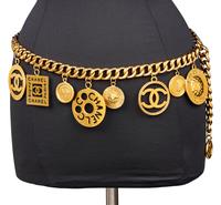 Chanel, Oversized Charm Chain Belt