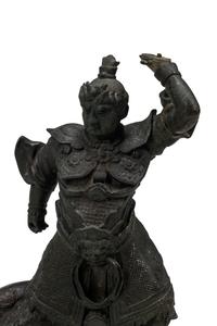 A Pair of Chinese Bronze Figures