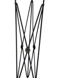 A Pair of Neoclassical Style Marble Top Patinated Metal Athéniennes