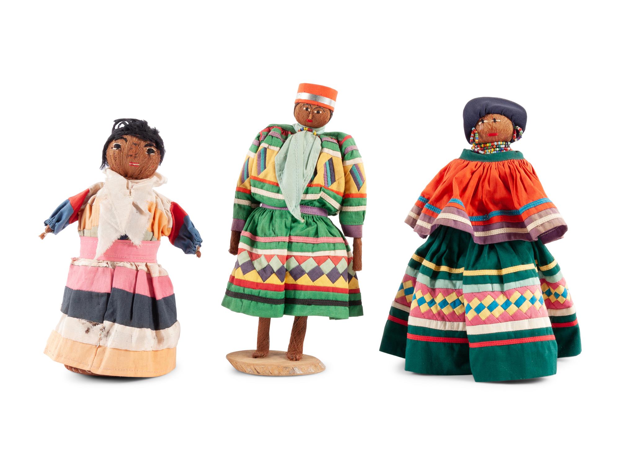 Collection of Seminole Dolls