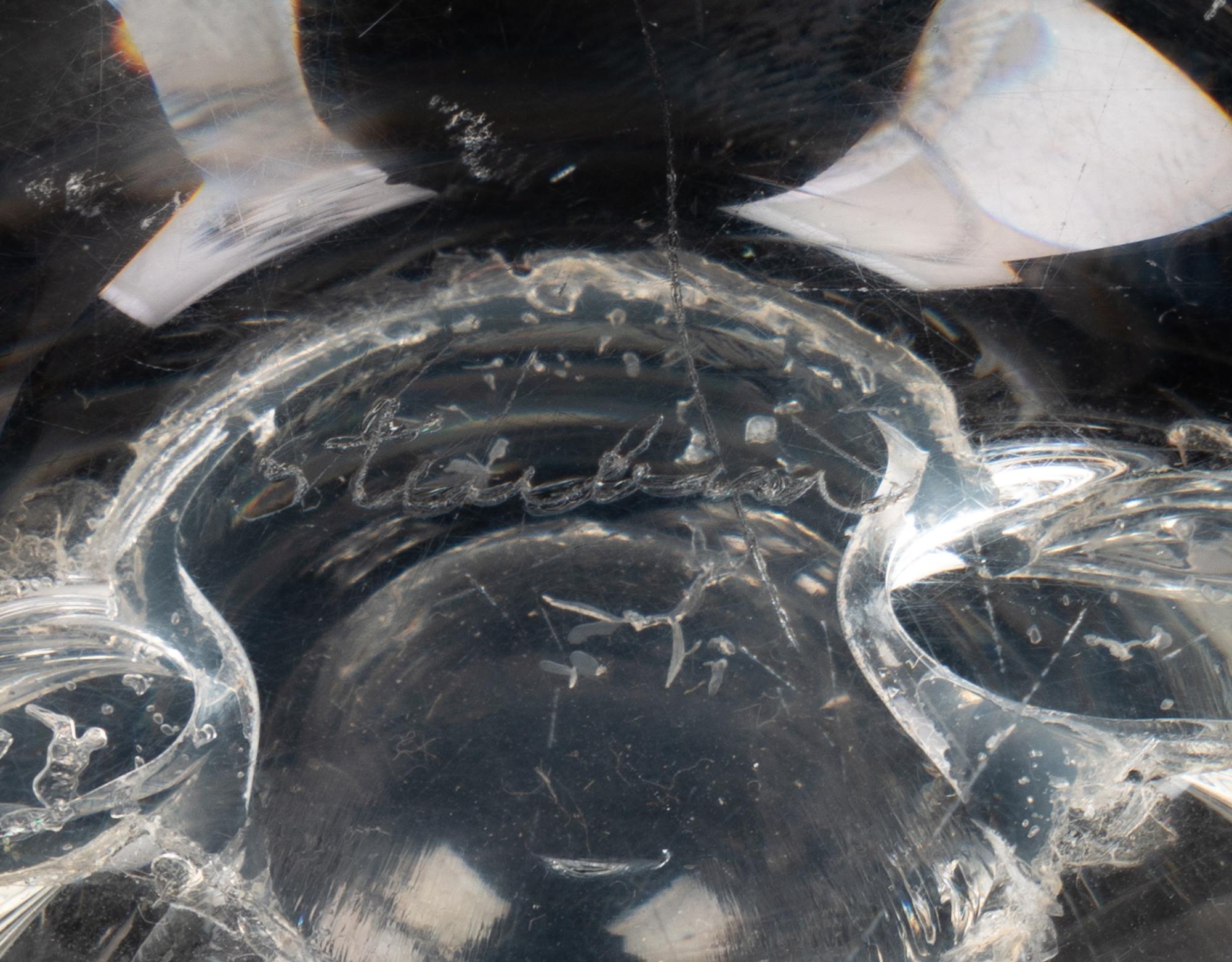 A Group of Three Steuben Glass Articles