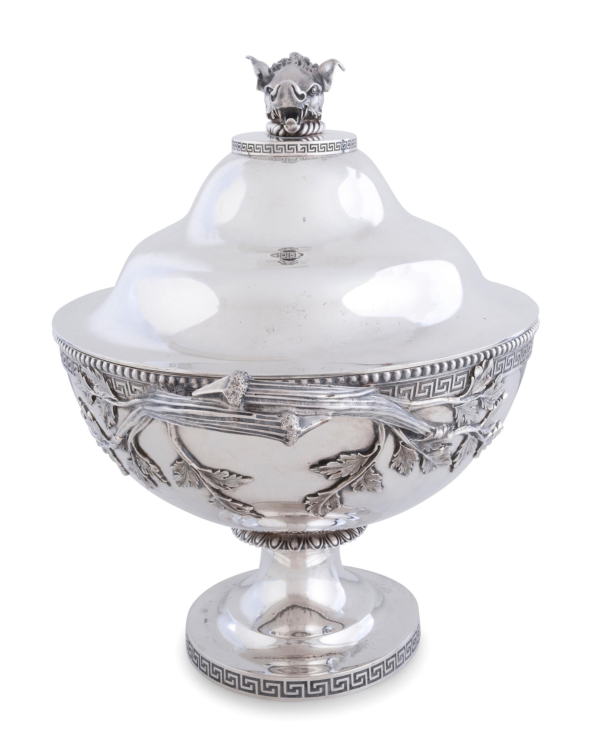 A Tiffany and Co. Silver Soup Tureen