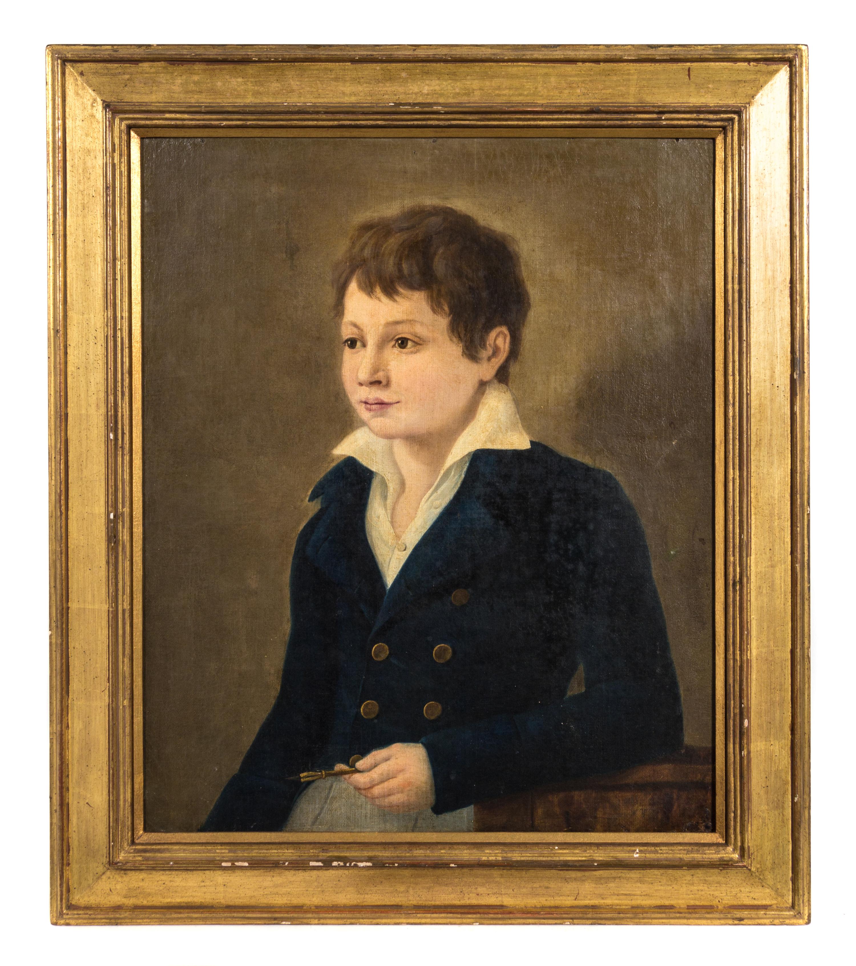 Artist Unknown, (19th Century), Portrait of a Boy