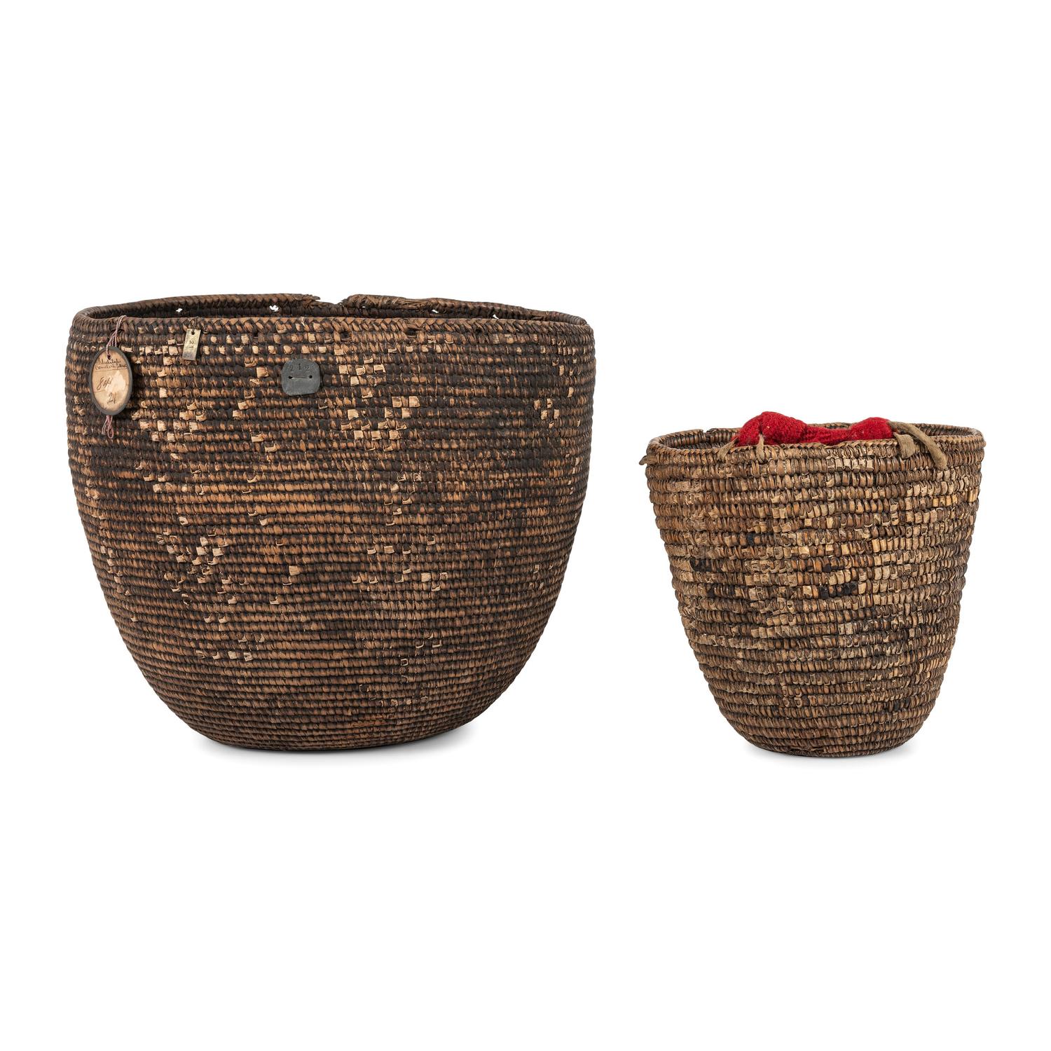 Klickitat Imbricated Burden Baskets