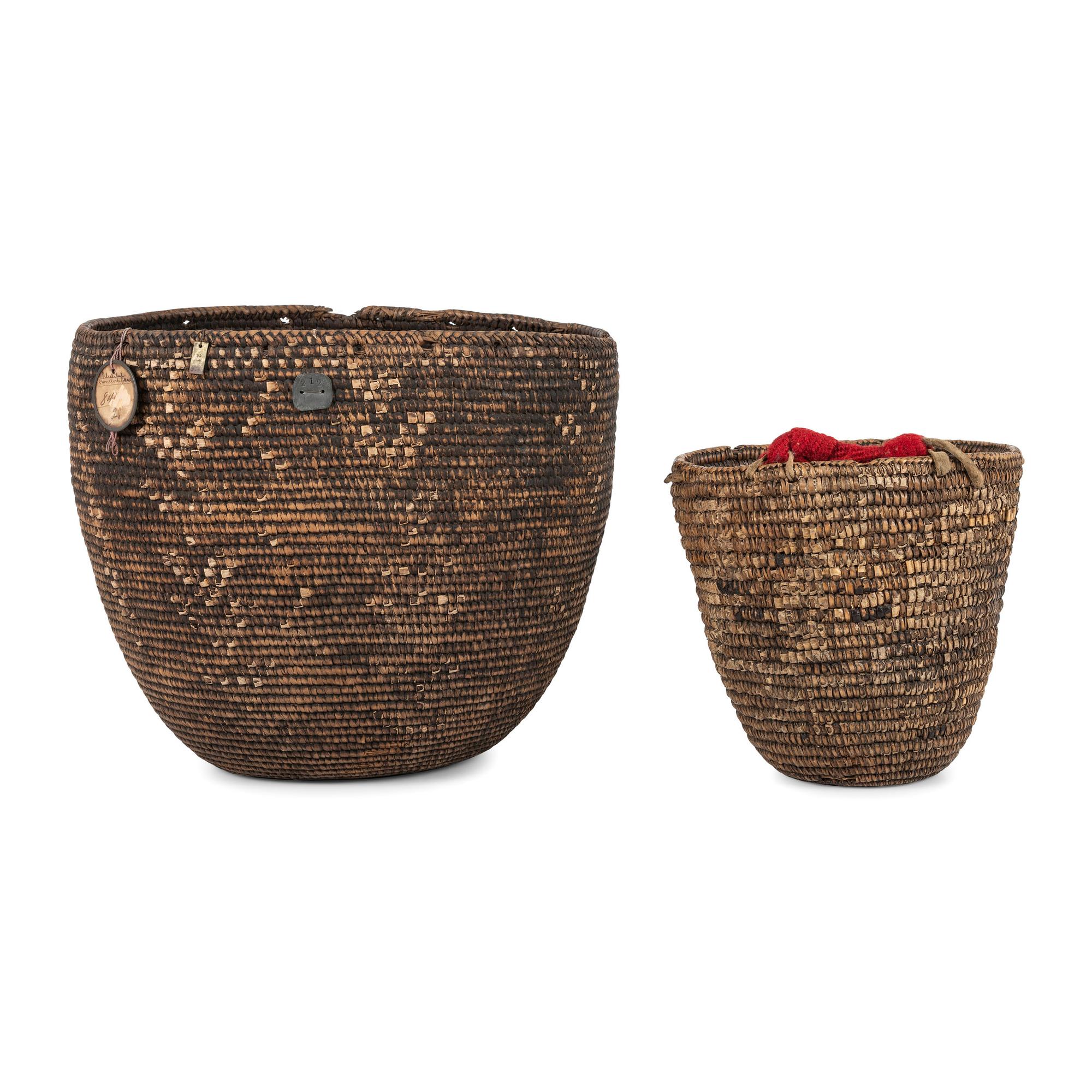 Klickitat Imbricated Burden Baskets