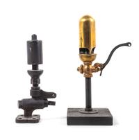 Two Locomotive Steam Whistles