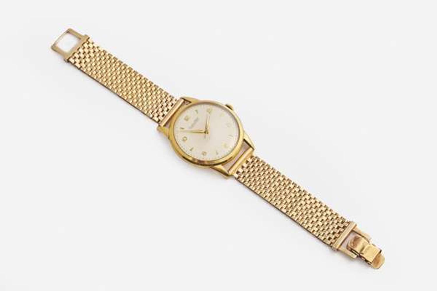 A Men's Yellow Gold International Watch Co. Watch
