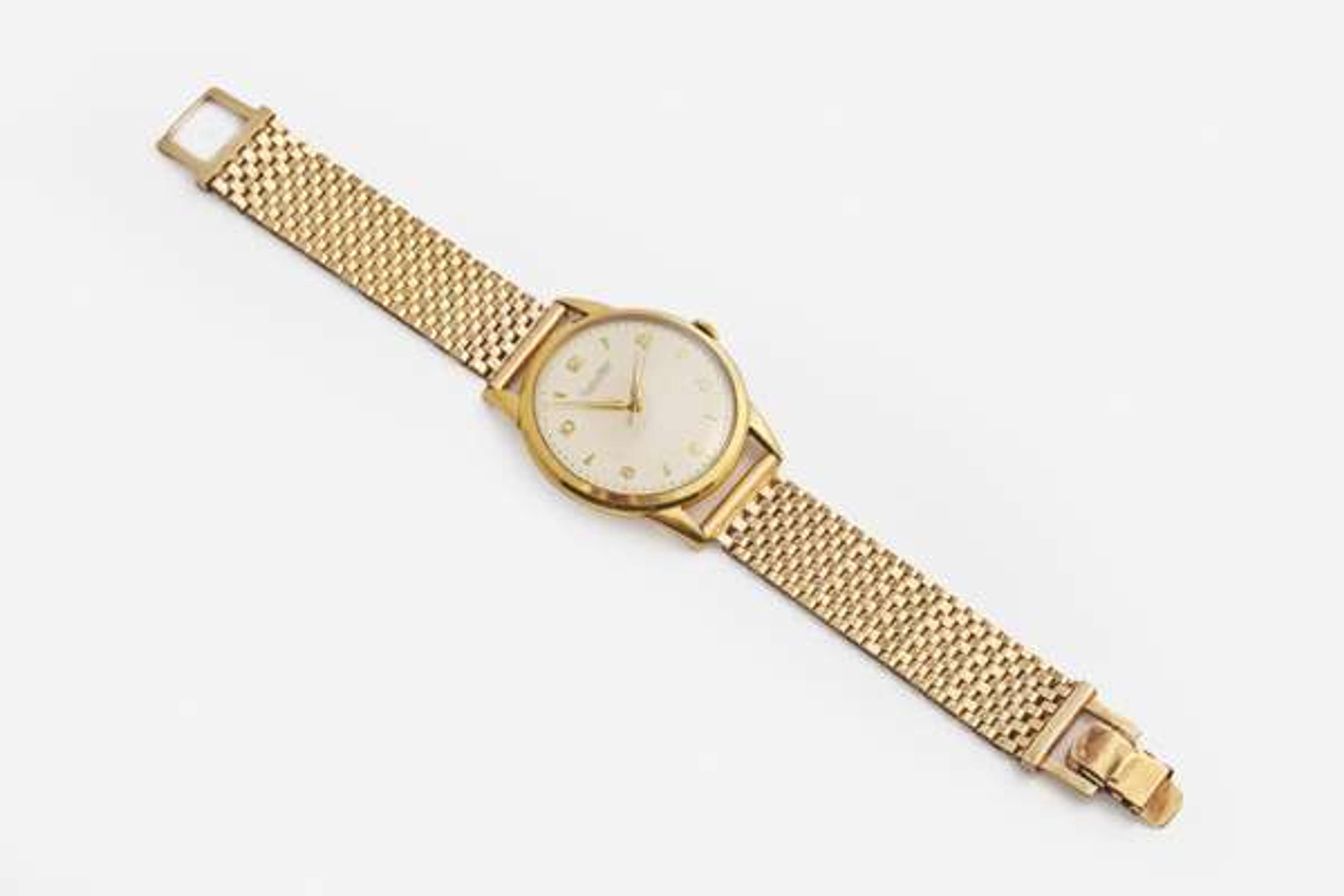A Men's Yellow Gold International Watch Co. Watch