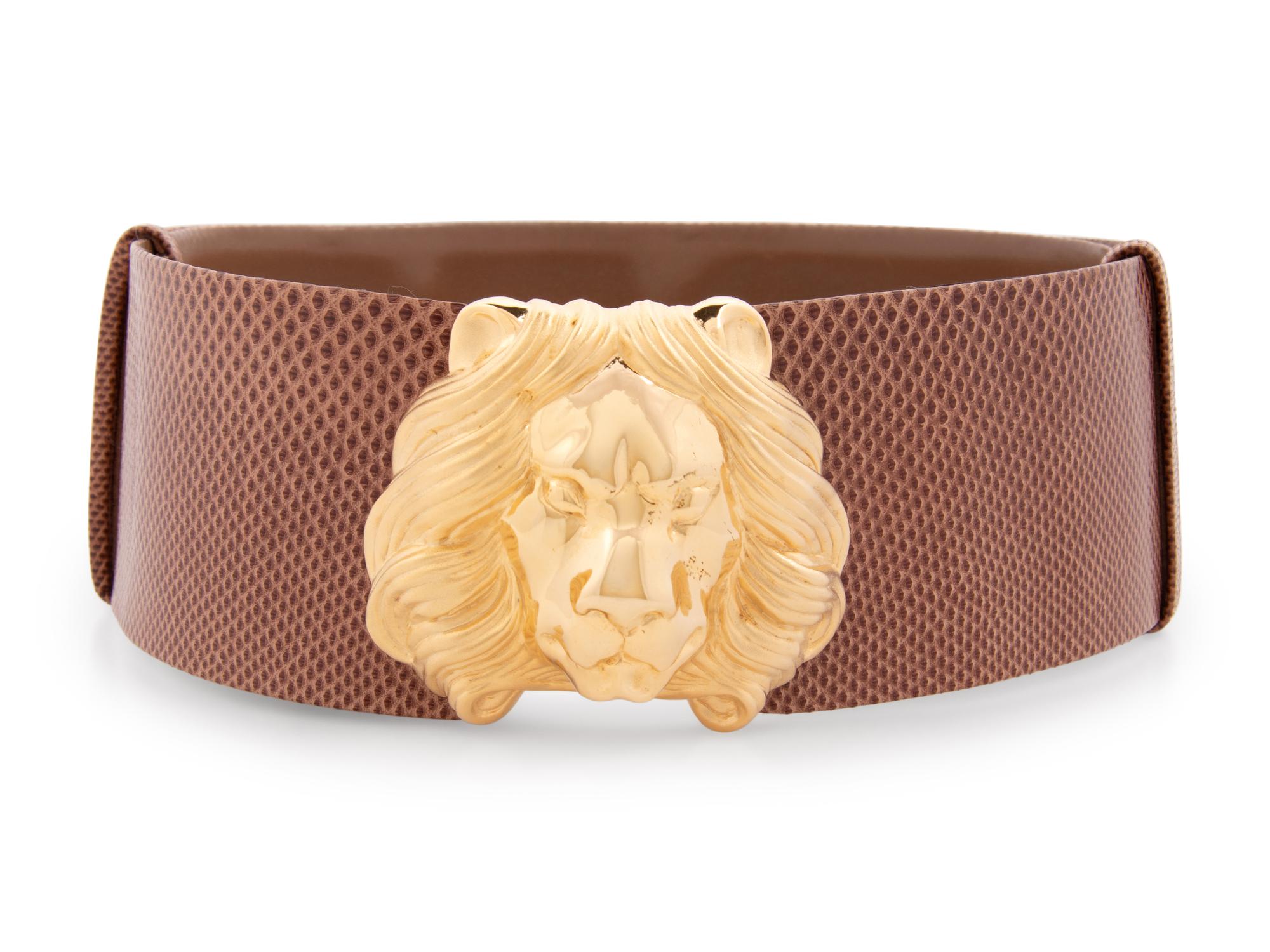 Four Judith Leiber Belts