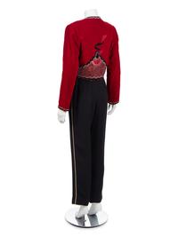 Geoffrey Beene Jumpsuit and Cropped Jacket, Fall 1988