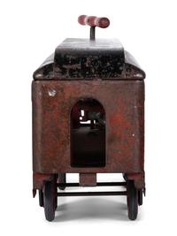 Two Keystone Pressed Steel Train Cars