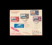 [FLIGHT COVER] SWAZILAND. 1935. 11th South American Zeppelin Flight (AAMC Z-260 var)