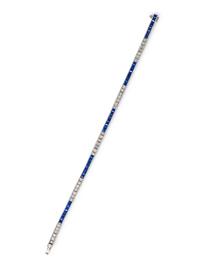 Sophia D., Diamond and Sapphire Line Bracelet