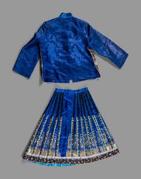Three Chinese Silk Embroidered Articles
