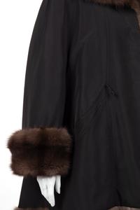 Ralph Rucci Sable Trimmed Coat