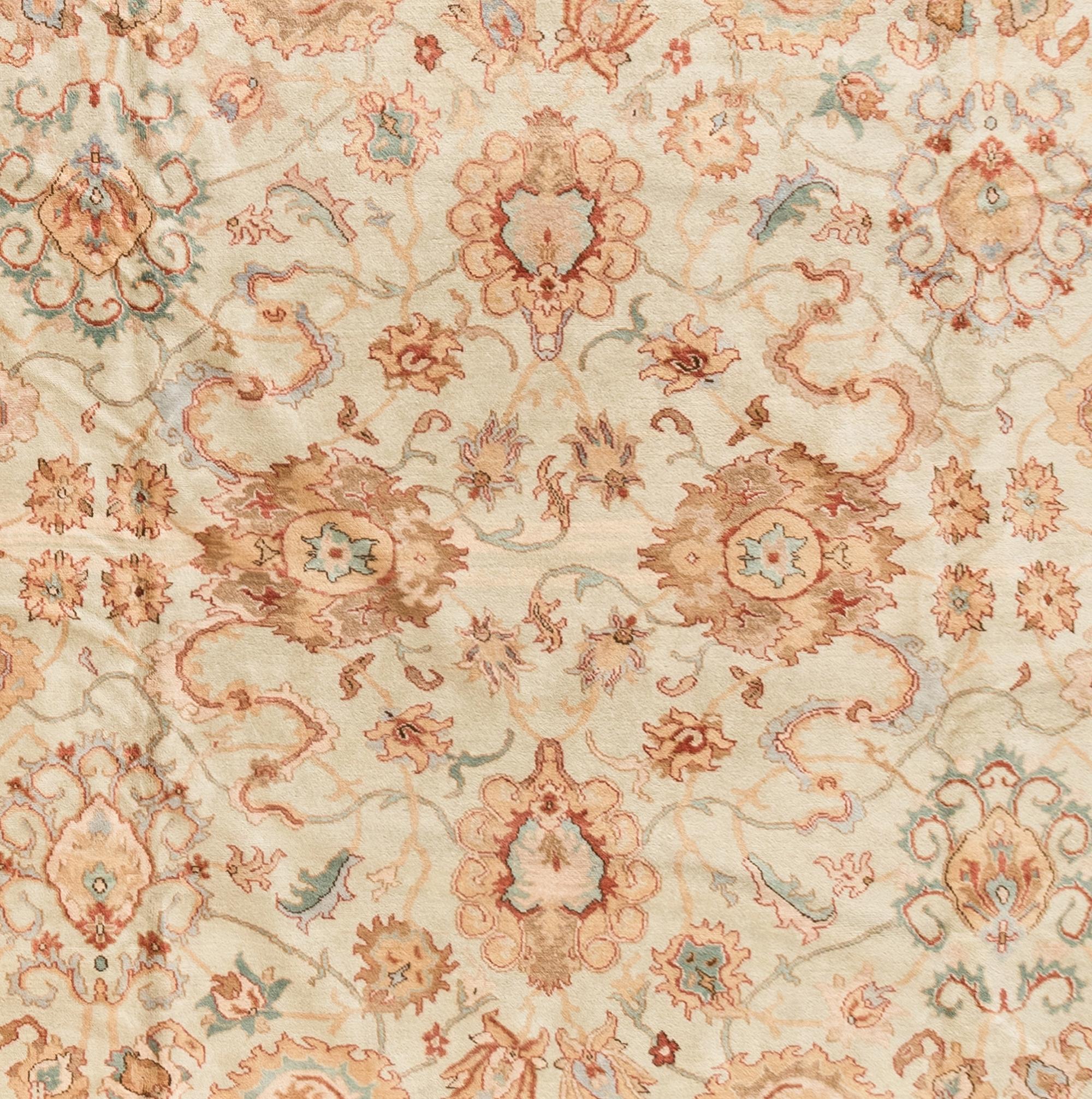 An Egyptian Sultanabad Wool Rug