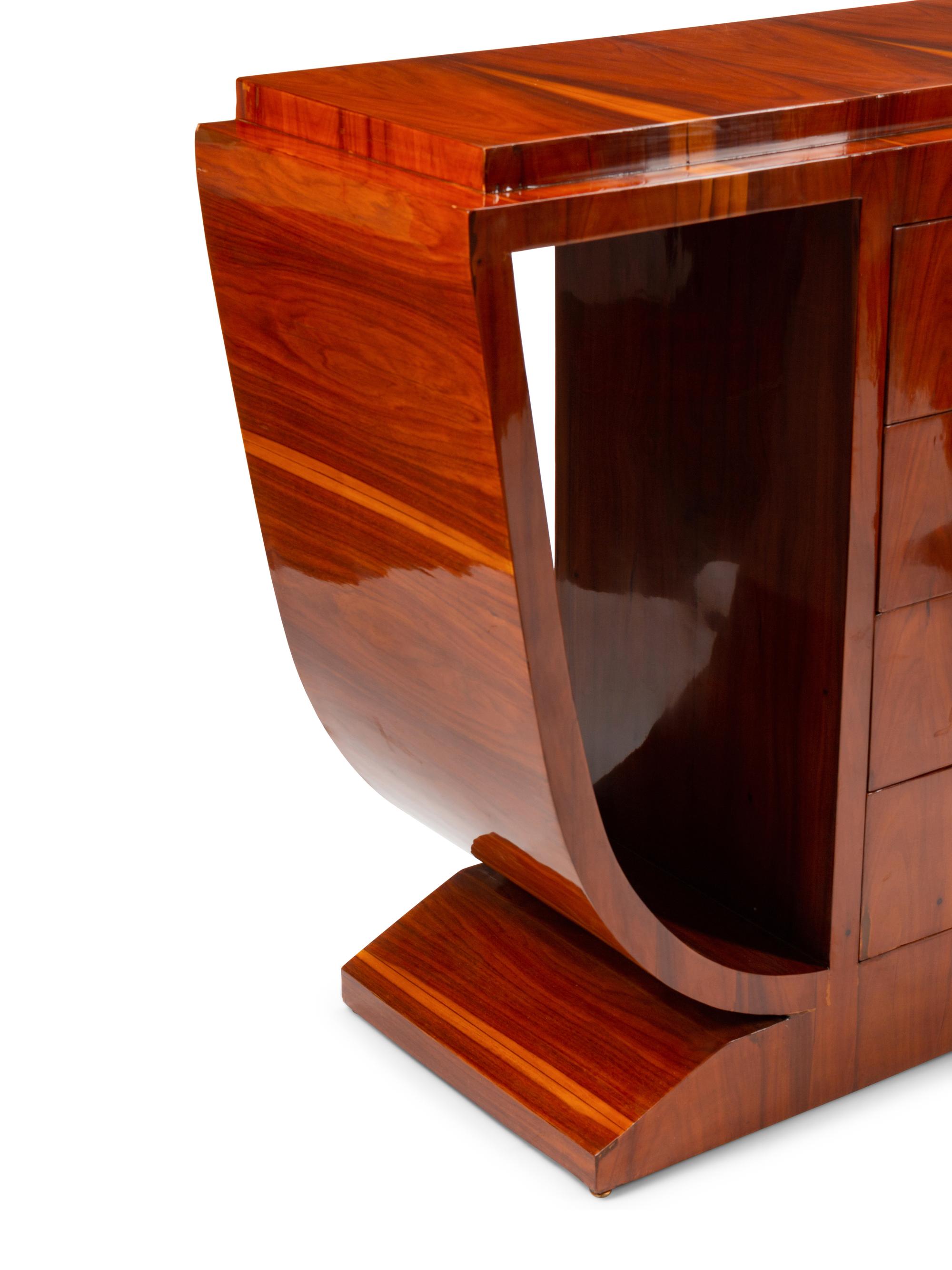 A Pair of Art Deco Style Console Tables