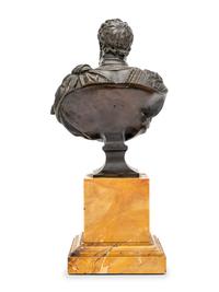 A Continental Bronze Bust of Henry IV on Marble Socle