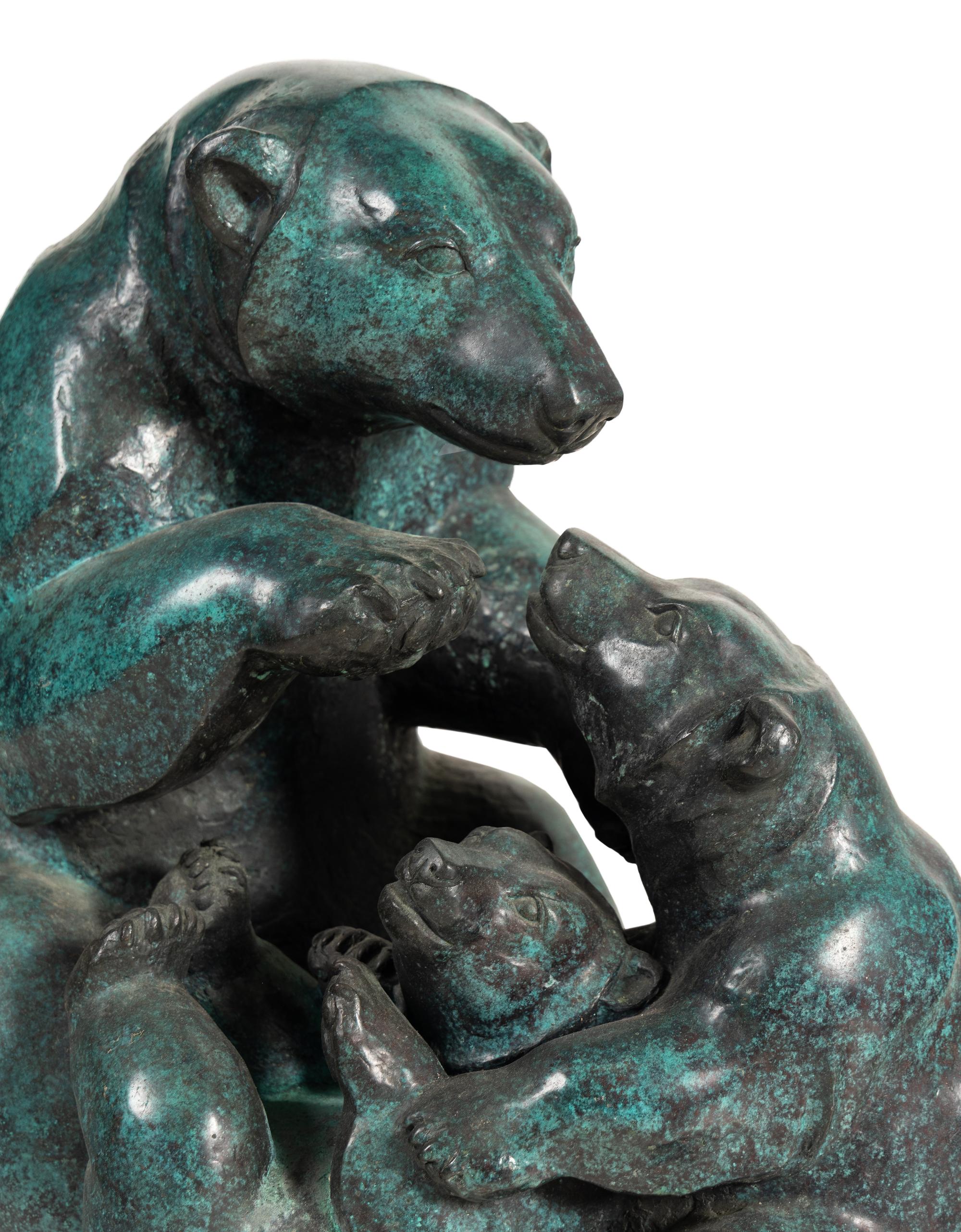 Mother Bear with Cubs , 1985