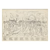 [Presidential] Huntington, D(aniel). Lady Washington's Reception. From the original Picture in the possession of A.T. Stewart Esq.