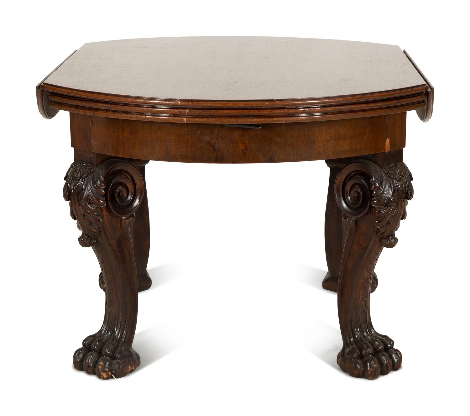 An Austro-Hungarian Renaissance Revival Carved Oak Center Table