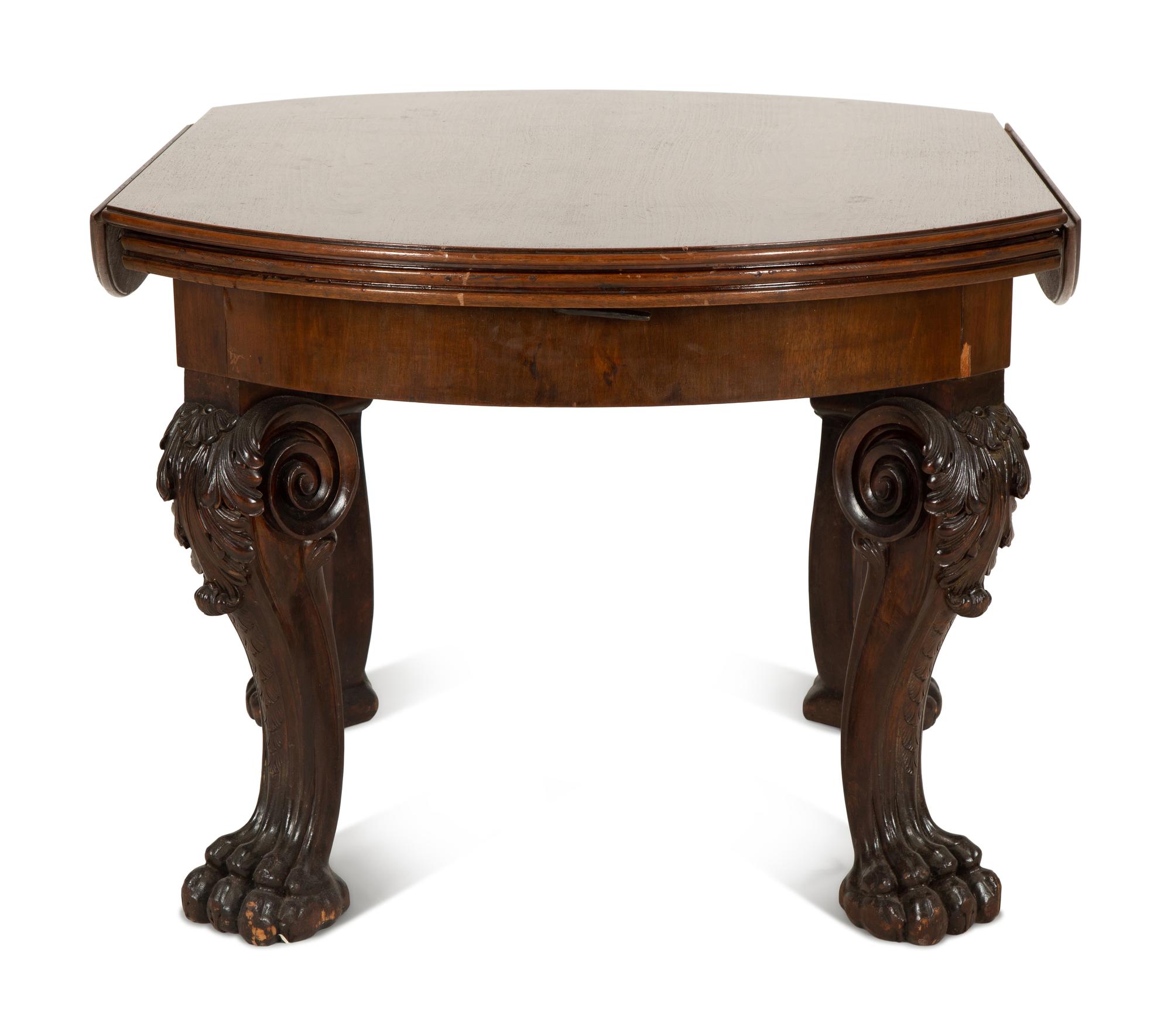 An Austro-Hungarian Renaissance Revival Carved Oak Center Table