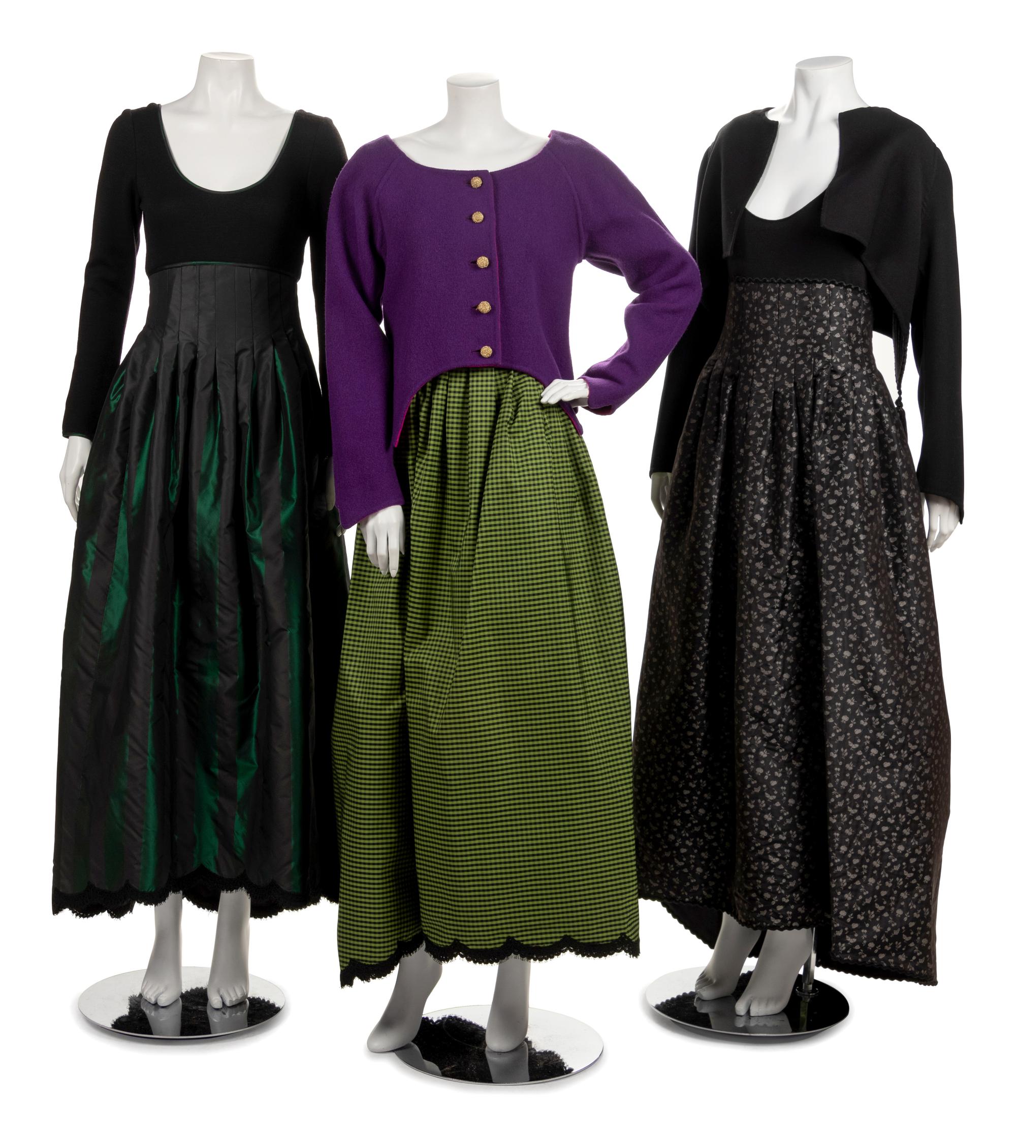 Three Geoffrey Beene Dresses, Fall 1989