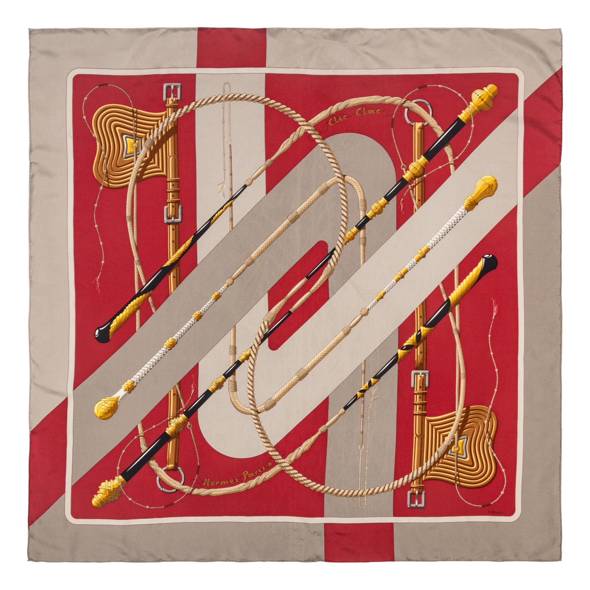 Four Hermès Scarves