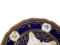 A Set of Twelve Parcel-Gilt and Painted Bavarian Cabinet Plates — EARLY 20TH CENTURY