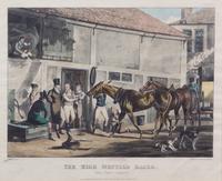 Henry ALKEN, after - Henry ALKEN and Thomas SUTHERLAND, engravers Image 10 3/4 x 15 inches. — High Mettled Racer, Plate I-VI