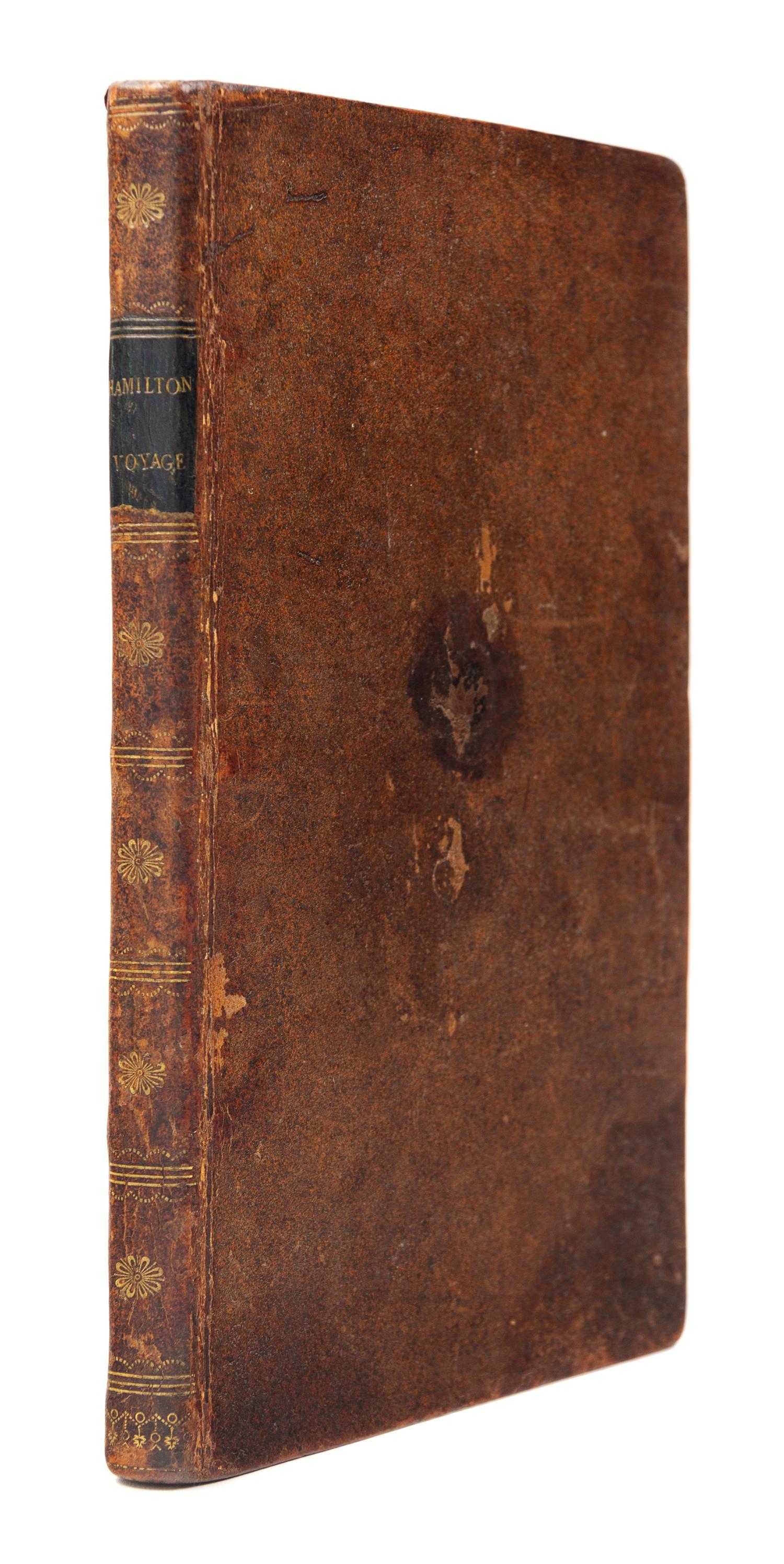HAMILTON, George, Surgeon. A Voyage round the World, in His Majesty's Frigate Pandora. Berwick, 1793. FIRST EDITION.