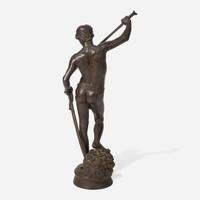 Marius Jean Antonin Mercié (French, 1845–1916) David Vainqueur