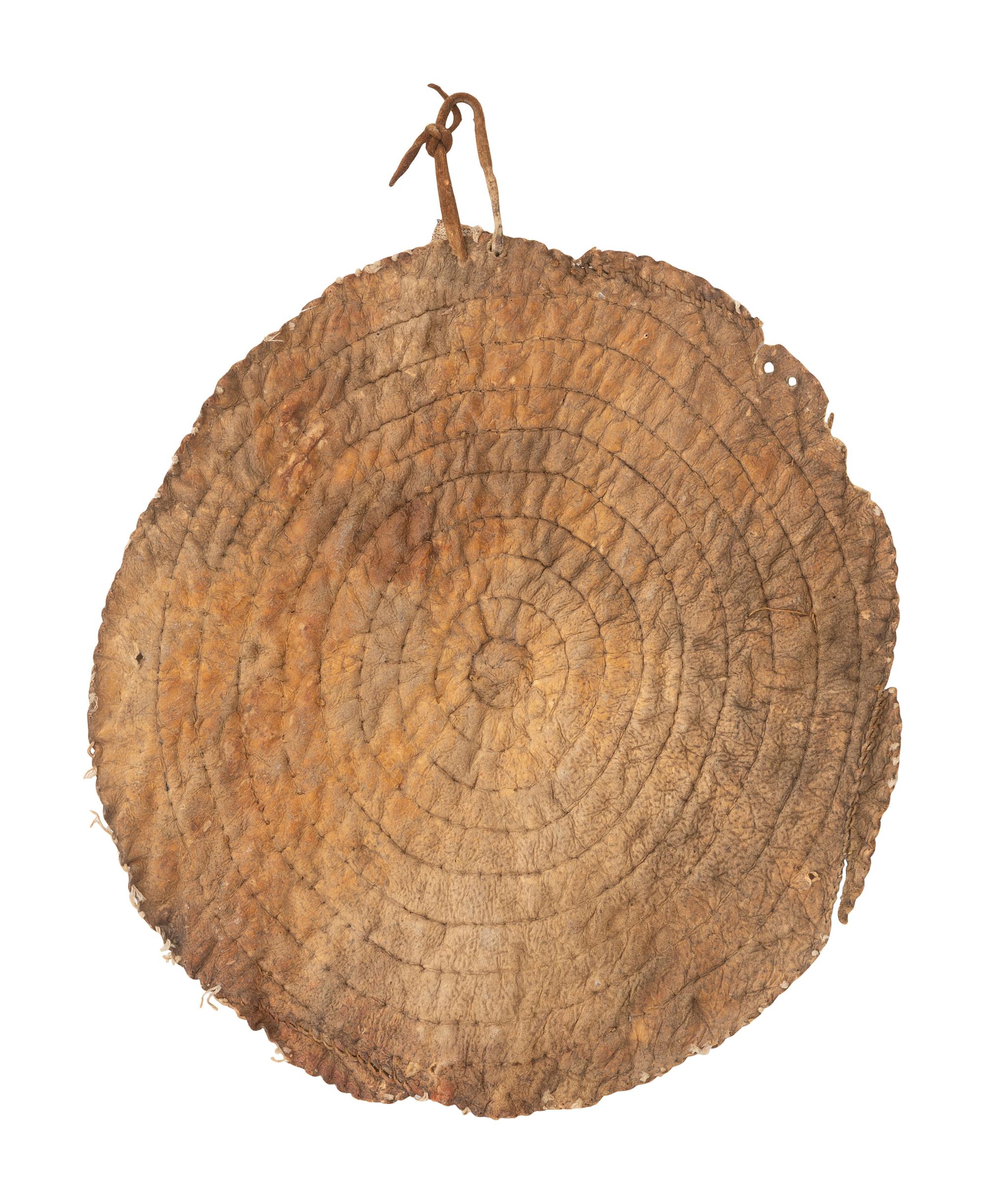 Sioux Beaded Hide Disk