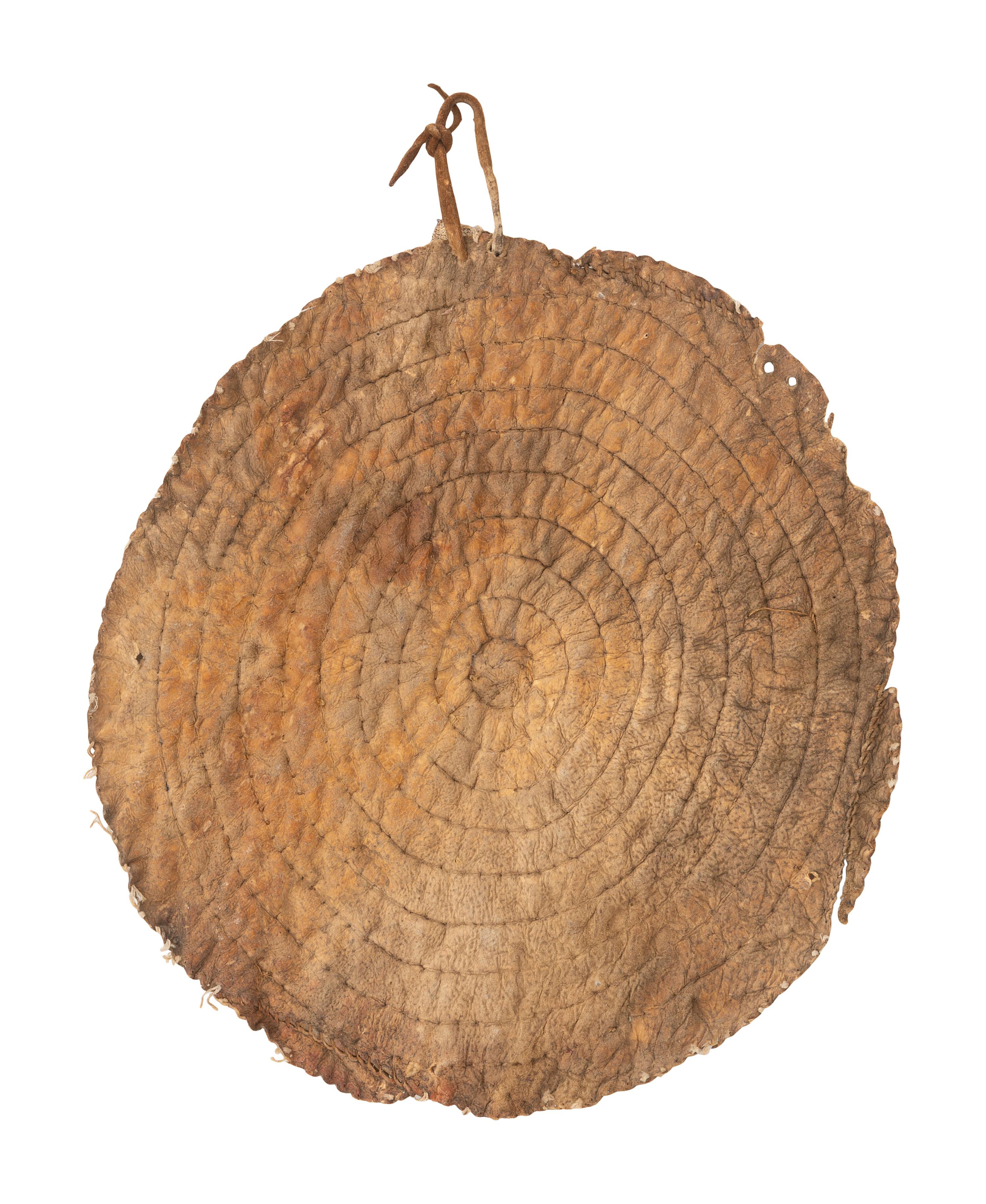 Sioux Beaded Hide Disk