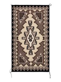 Navajo Two Grey Hills Weaving / Rug