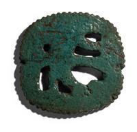 An Egyptian Faience Plaque with the Eye of Horus