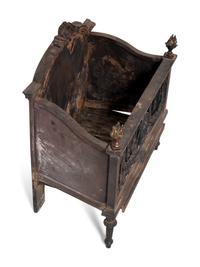 A Victorian Iron Fireplace Grate
