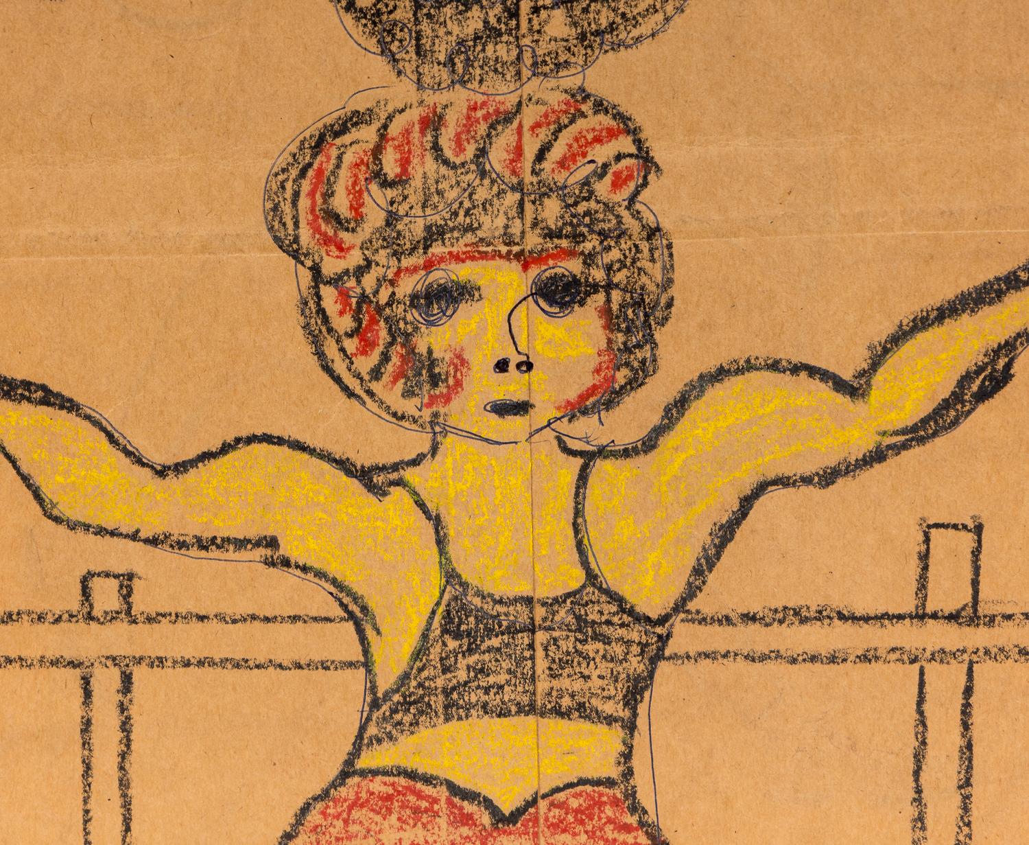 Burlesk (a double-sided work)