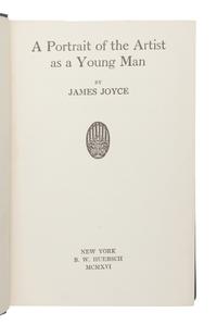 JOYCE, James (1882-1941). A Portrait of the Artist as a Young Man . New York: B.W. Huebsch, 1916.