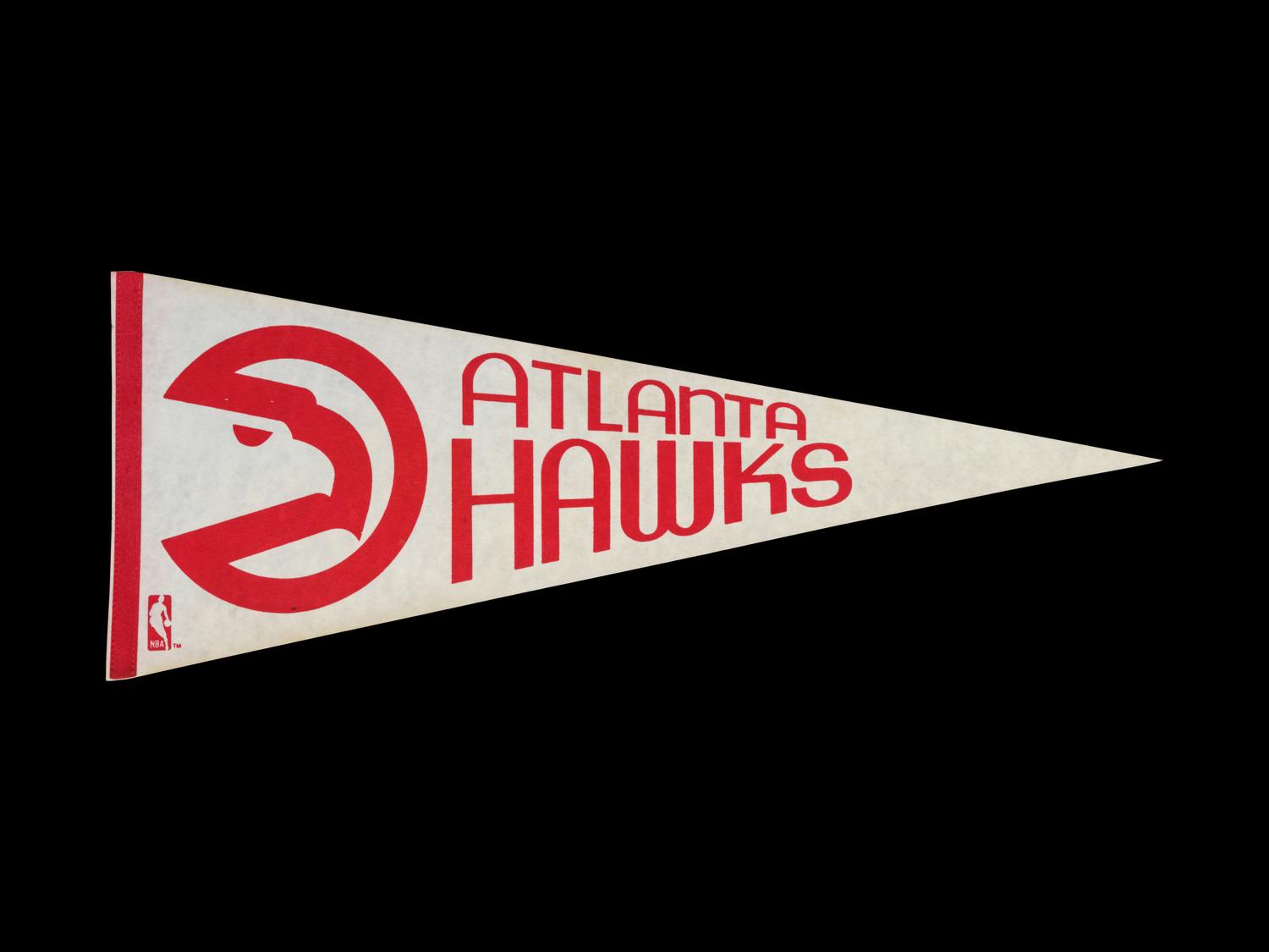A Complete Set of 23 1980s Michael Jordan Rookie Era NBA Pennants,