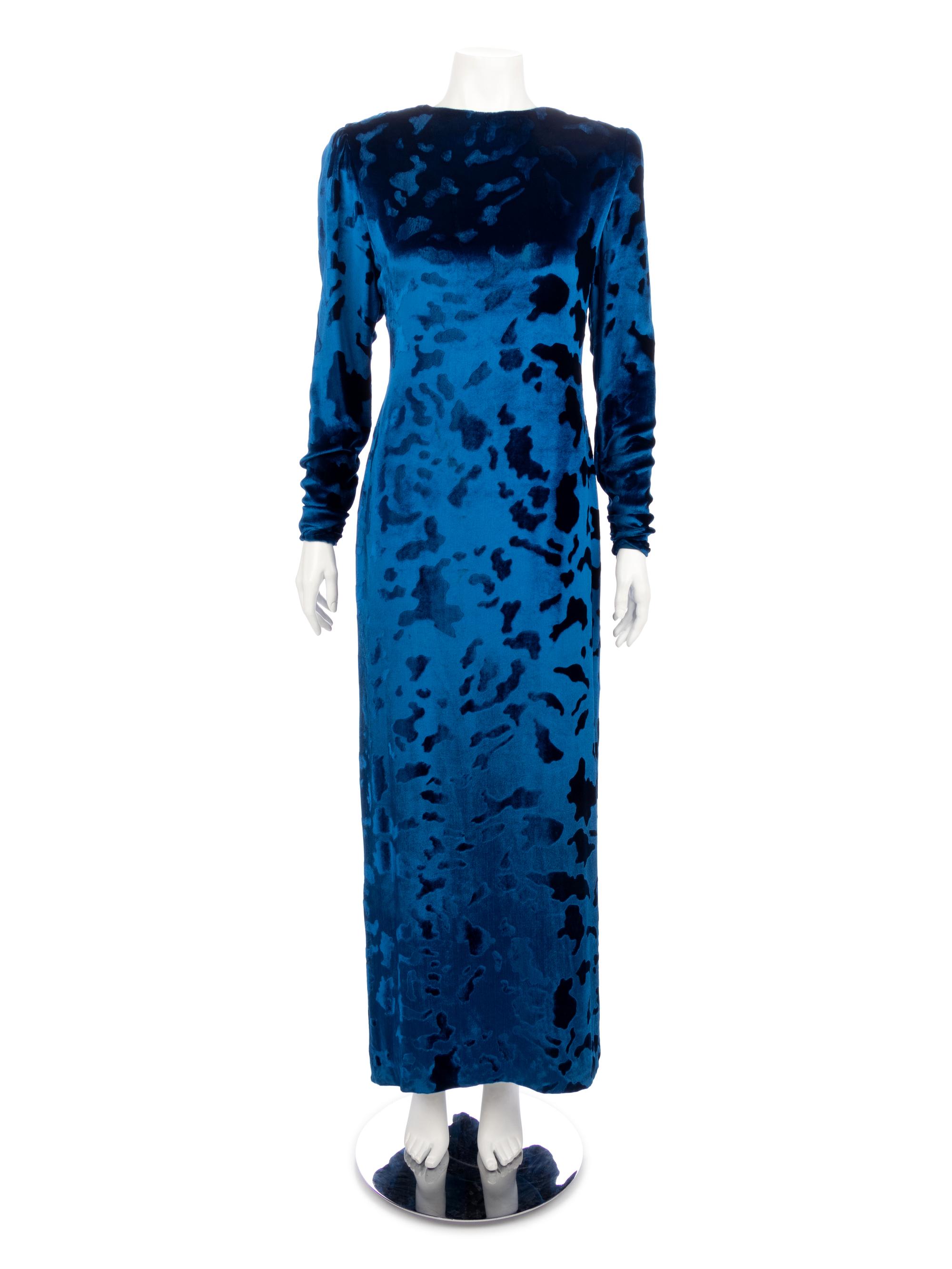 Three Vintage Designer Dresses, 1960-80s: Bill Blass, Scaasi, Samuel Winston